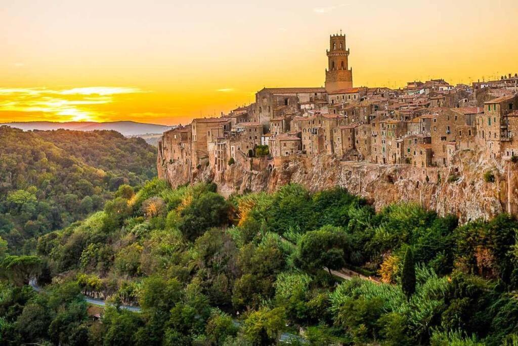 La Casa All'Oliveto Pitigliano Exteriör bild